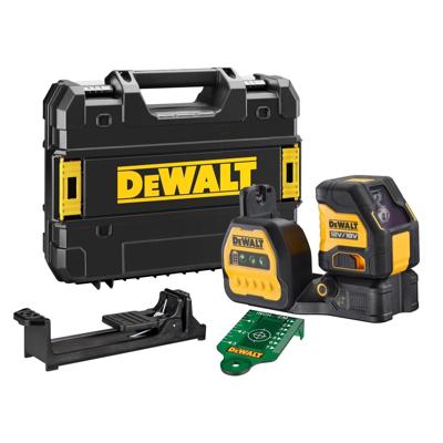 DeWALT DCE088NG18 Zelfnivellerende accu kruislijnlaser groen 12V/18V XR Basic Body in koffer