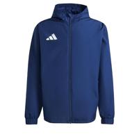 adidas Entrada 26 Allweather Trainingsjack Donkerblauw Wit - thumbnail
