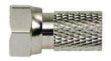 Geen Merk F4331114 F-connector 2.5 Mm Male Zilver/zilver