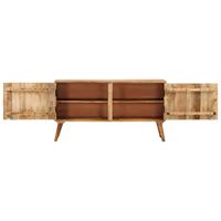 Dressoir 110x30x60 cm massief mangohout - thumbnail