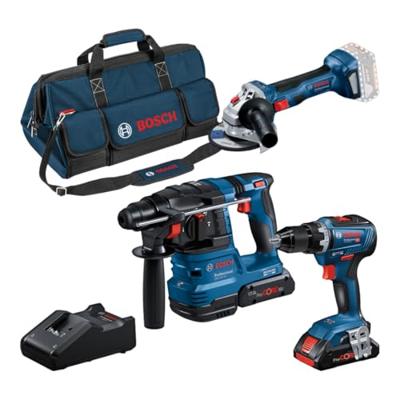 Bosch Professional Accu combiset 3-delig 18V 4.0Ah in gereedschapstas - 0615A50035 Bosch Professional Accu combiset 3-delig 18V 4.0Ah in gereedschapstas - 0615A50035