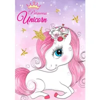 Unicorn fleece deke 100 x 140 cm - thumbnail