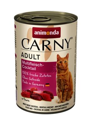 ANIMONDA Carny Adult Beef, chicken and duck hearts - nat kattenvoer - 400g