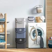 Rotho Albula Wasmand 40L Antraciet - thumbnail