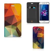 Huawei Y5 2 | Y6 Compact Stand Case Polygon Color - thumbnail
