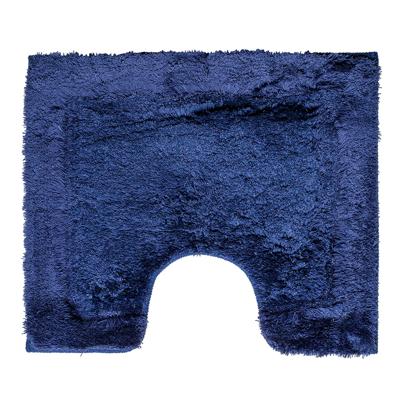Wicotex toiletmat 60x50cm uni blauw Wicotex toiletmat 60x50cm uni blauw