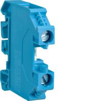 Hager verbindingsrijgklem, blauw, lengte 55mm nom. (meet-)stroom In 57A, nom. - thumbnail