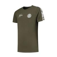 Malelions T-shirt army groen/wit - thumbnail