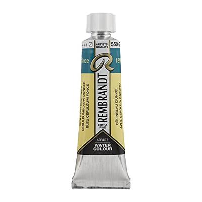 Rembrandt Aquarelverf Tube 10 ml - Ceruleumblauw Donker #550
