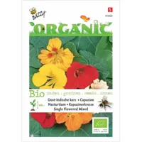 Zaden Organic Tropeaulum Oost-Indische kers enkelbl.(BIO) Buzzy - Buzzy - thumbnail