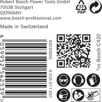 Bosch Accessories EXPERT C470 2608900915 Excenterschuurpapier Geperforeerd Korrelgrootte (num) 320 (Ø) 125 mm 50 stuk(s) - thumbnail
