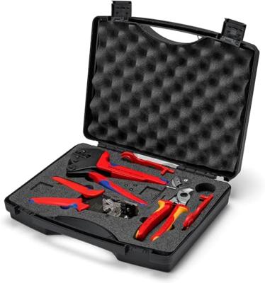 Knipex Gereedschapskoffer voor fotovoltaïek | Voor solar connectors MC4 (Multi-Contact) | 7-delig - 97 91 04 V01 - thumbnail