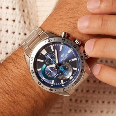 Casio EFV620D2AVUEF Zilverkleurig Heren horloge - thumbnail