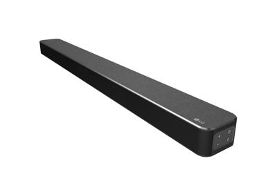 LG SN5Y Soundbar TV Bluetooth 400W 2.1 kanalen met draadloze subwoofer, DTS Virtual-technologie: X, Dolby Digital, High Resolution Audio, AI Sound Pro, optische ingang, USB, HDMI, zwart