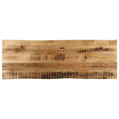 Tafelblad met natuurlijke rand 120x40x2,5 cm massief mangohout Tafelblad met natuurlijke rand 120x40x2,5 cm massief mangohout