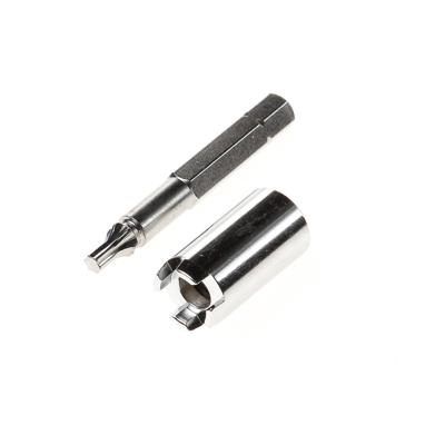 Kroon en bit voor montage Top Star schroeven Kroon en bit voor montage Top Star schroeven