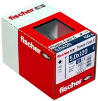 Fischer 670368 Power-Fast II Spaanplaatschroef 5 mm 120 mm T-profiel Staal Galvanisch verzinkt 100 stuk(s) - thumbnail