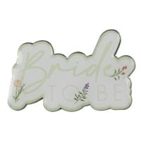 Ginger Ray badge bride to be 5 cm | 30 stuks - thumbnail
