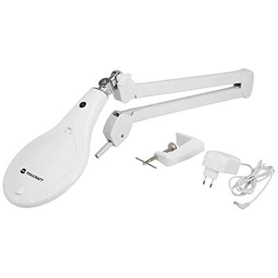 TOOLCRAFT TO-7424667 SMD LED-loeplamp 127 mm 7W Vergrotingsfactor=1.75 x 127 mm Energielabel 2021 G (A - G)