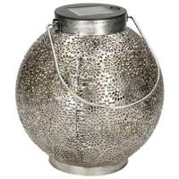 Solar Lantaarn Metaal Ø14cm - thumbnail