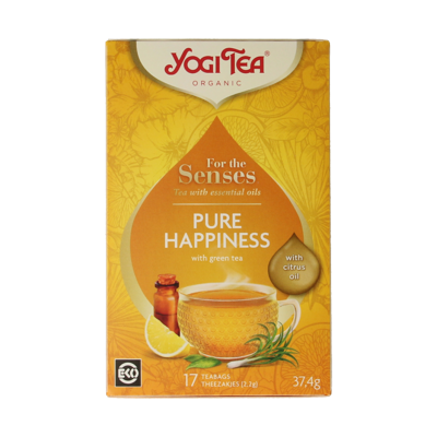 Yogi Tea Tea for the senses pure happiness bio 17 Zakjes