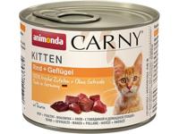 ANIMONDA Carny Kitten Poultry cocktail - nat kattenvoer - 200g - thumbnail
