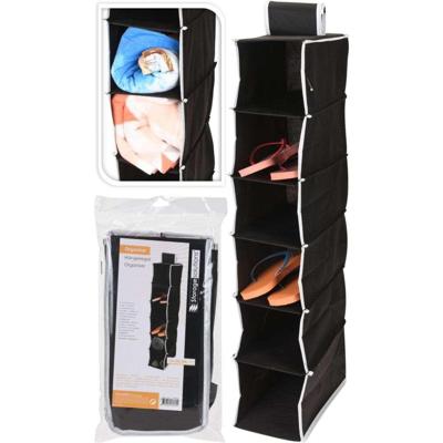 Basic Kast organizer 15x30x84 cm zwart