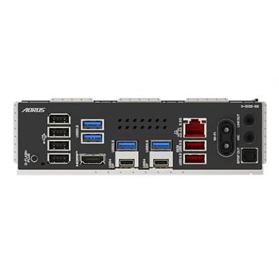 GIGABYTE x870e aorus elite wifi7 socket am5 moederbord (zwart, raid, 2.5gb-lan, wi-fi 7, bt, sound, atx)