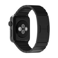 Apple Watch (38 mm) schakelarmband, Space zwart - thumbnail