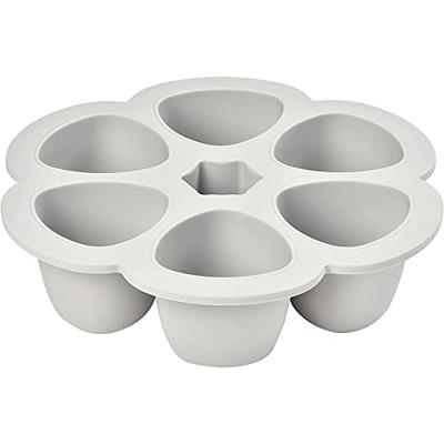 Diepvriesdoos voor verschillende porties, 6 x 150 ml, van BEABA light mist Diepvriesdoos voor verschillende porties, 6 x 150 ml, van BEABA light mist