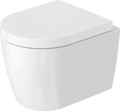 Duravit ME by Starck Wandcloset Compact Diepspoel 37x48x35 cm Keramiek Zijdemat Wit