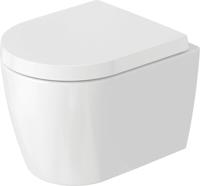 Duravit ME by Starck Wandcloset Compact Diepspoel 37x48x35 cm Keramiek Zijdemat Wit - thumbnail