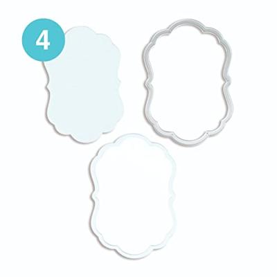 Sizzix • thinlits die set card label fold-a-long