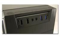 LC Power 7038B Midi-tower PC-behuizing Zwart - thumbnail