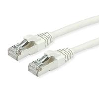 ROLINE S/FTP-kabel Cat.7, LSOH, met RJ-45 connectoren (500 MHz / Klasse EA), grijs, 2 m - thumbnail