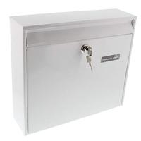 Burg Wächter POTSDAM 877 W Potsdam 877 W Brievenbus Plaatstaal Wit - thumbnail