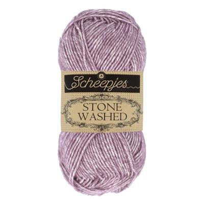 Scheepjes Stone Washed - 811 Deep Amethyst - Haakgaren / Breigaren