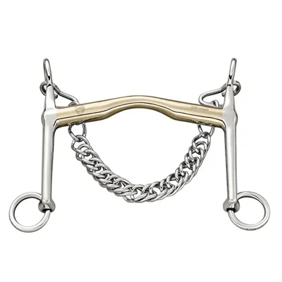 Sprenger Dressuurstang HO 7cm 12mm zilver maat:12,5