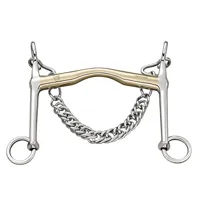 Sprenger Dressuurstang HO 7cm 12mm zilver maat:12,5 - thumbnail