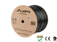 Lanberg LCU6-21CU-0305-BK netwerkkabel Zwart 305 m Cat6 U/UTP (UTP) outdoor - thumbnail