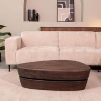 LABEL51 Salontafel Javi - Espresso - Mangohout - 110 cm - thumbnail