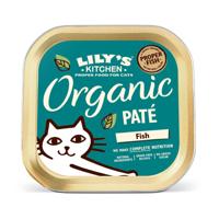 LILY'S KITCHEN CAT ORGANIC FISH PATE 19X85 GR - thumbnail