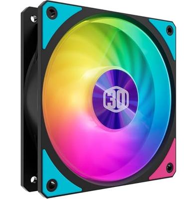 Cooler Master MLY-D36M-A23PZ-R1 PL360 Flux, 360mm radiator, 3x 120mm, 0-2300 RPM ± 10%, ARGB, Black