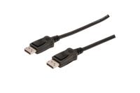 Digitus AK-340103-010-S DisplayPort-kabel DisplayPort Aansluitkabel DisplayPort-stekker, DisplayPort-stekker 1.00 m Zwart - thumbnail