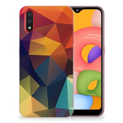 Samsung Galaxy A01 | TPU Hoesje | Polygon Color