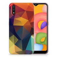 Samsung Galaxy A01 | TPU Hoesje | Polygon Color - thumbnail