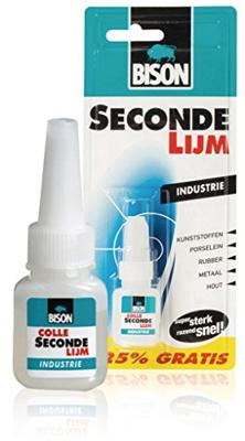 Bison secondelijm industrie 7,5 gr Bison secondelijm industrie 7,5 gr