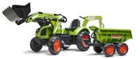 Falk Claas Traptractor Set Groen - thumbnail