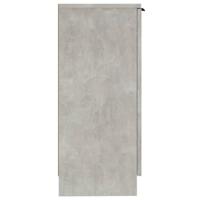 Dressoir 30x30x70 cm bewerkt hout betongrijs - thumbnail