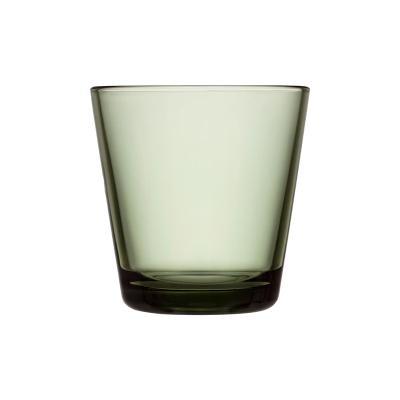 IITTALA - Kartio - Glas 0,21l Pine green set/2